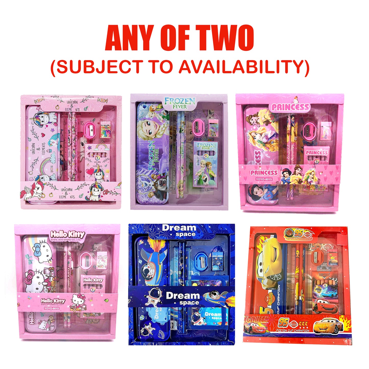 Combo Of 2 Big Stationery Kit Set