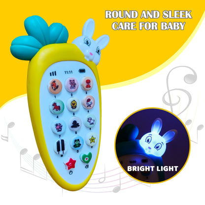 Carrot Tunes Melody Phone:Toy with Fun Lights and Musical Sounds