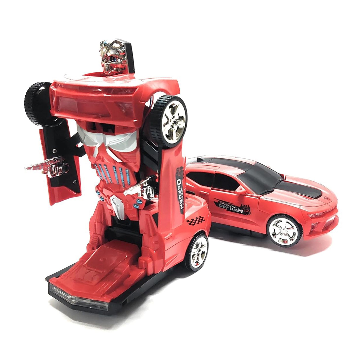 Deform Warrior: 2-in-1 Interactive Robot Vehicle toy for kids