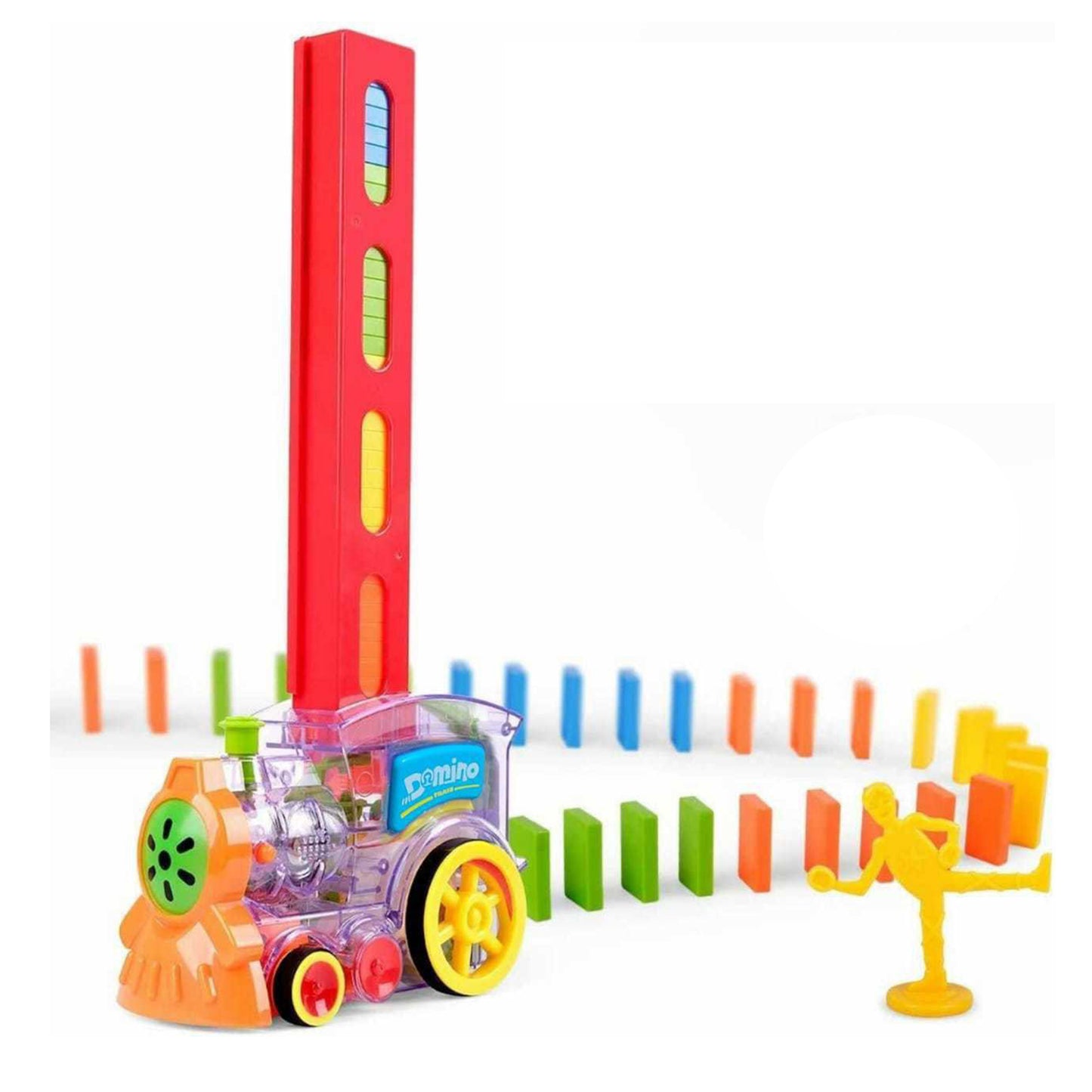 ChooChoo Domino Funny Train Know Down Dominoes Toy For Kids