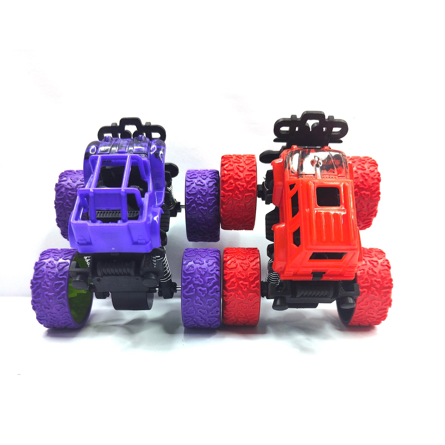 Monster Car 1:36 Scale Friction Power Car Toy 2 Pcs Set For Kids