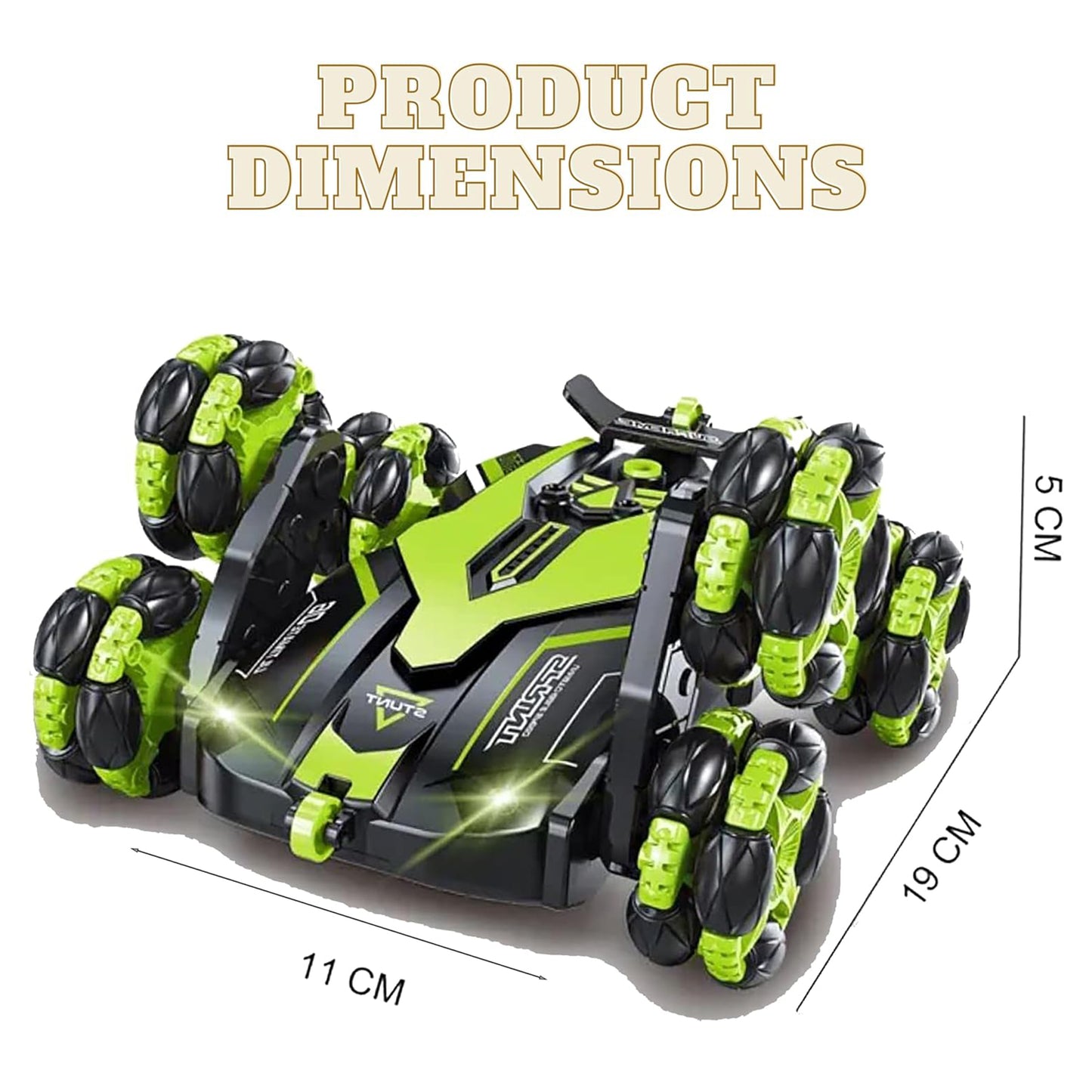 Laser 2.4G All Round Function Stunt360° Rotating Car toy For Kids