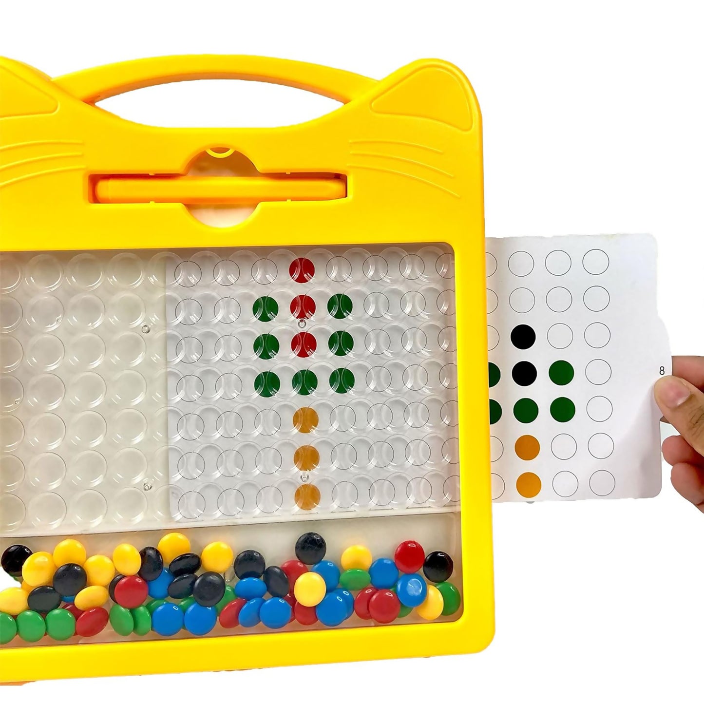 DOT Drawing Board Toy For Kids 12 Double Sided Cards & 1 Stylus