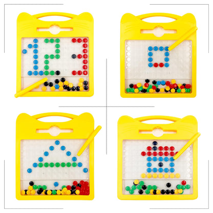 DOT Drawing Board Toy For Kids 12 Double Sided Cards & 1 Stylus