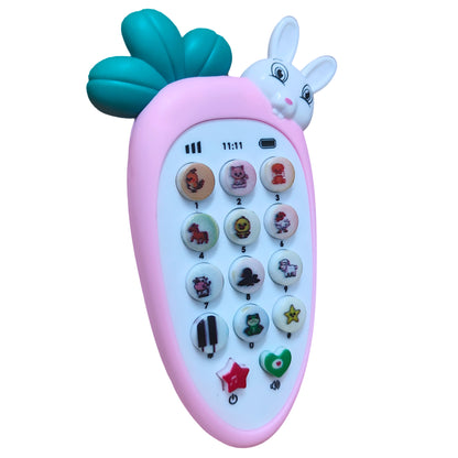 Carrot Tunes Melody Phone:Toy with Fun Lights and Musical Sounds