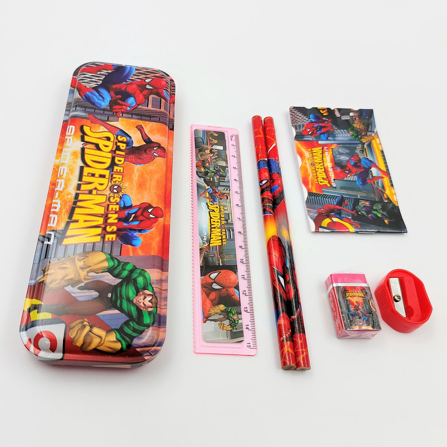 Spiderman  Bag School Stationery Kit Gift Pack for Kids