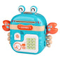 CRAB  Musical Money Safe Kids Piggy Savings Bank with Personal ATM - Piggy Bank - Assorted Color