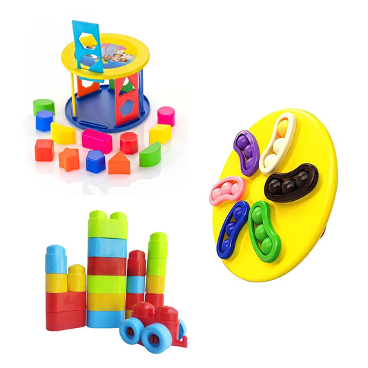 DIY 3 In 1 Combo Pre School Educational Toy