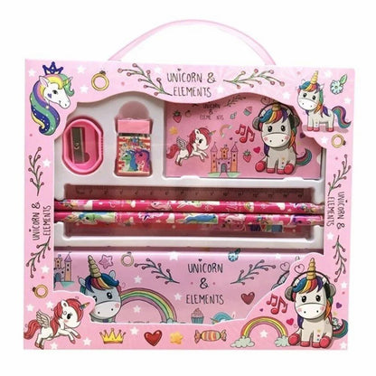 Unicorn  Bag School Stationery Kit Gift Pack for Kids