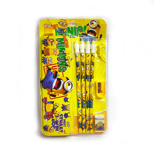 Minions Cartoon Printed Stationery Set