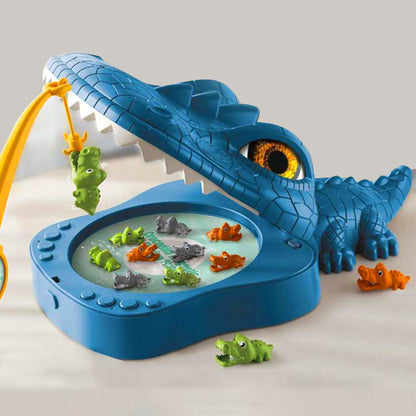 Crocodile Magnetic Fishing Plate Suspension Panel Can Add Water to Play