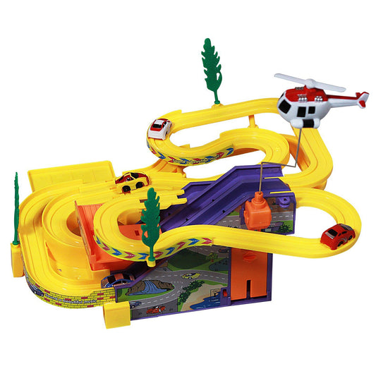 Tracker Racer The Racing Car Advanced along the Strap Toy For Kids