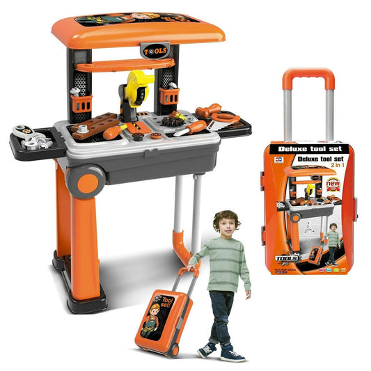 Deluxe Premium Tools Set Construction Role Play Toy