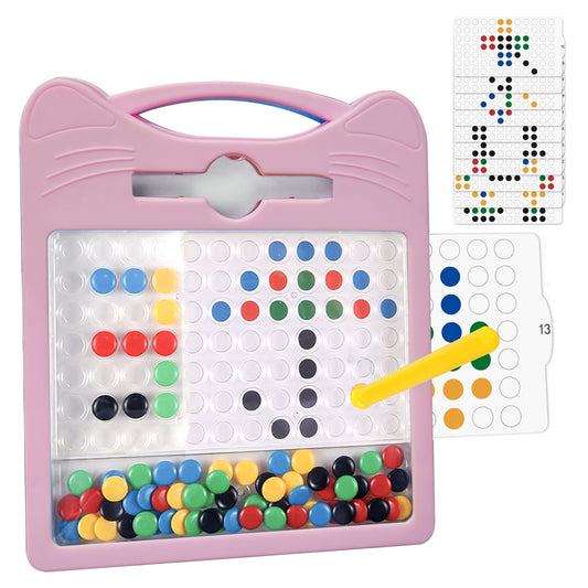 DOT Drawing Board Toy For Kids 12 Double Sided Cards & 1 Stylus