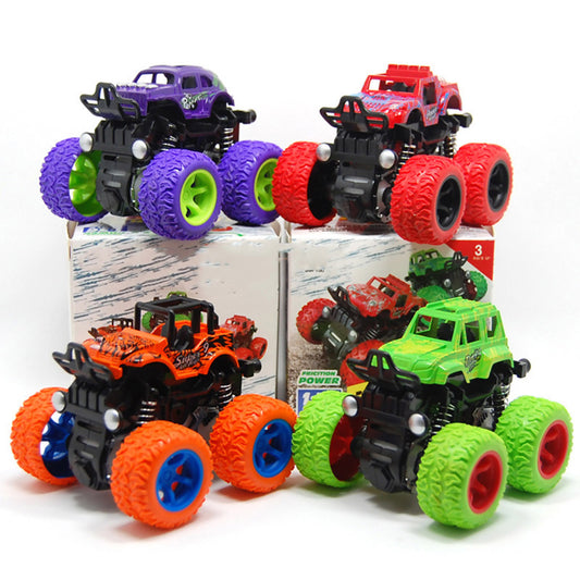 Monster Car 1:36 Scale Friction Power Car Toy 8 Pcs  Set For Kids