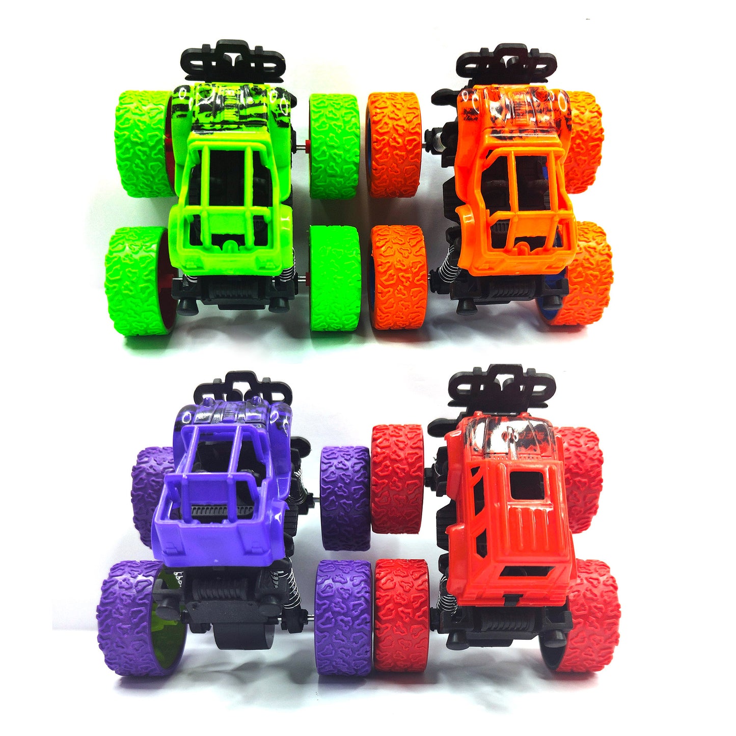 Mini Monster Car  4 Pcs Set Toy For Kids