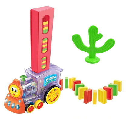 ChooChoo Domino Funny Train Know Down Dominoes Toy For Kids