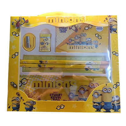 Minions Bag School Stationery Kit Gift Pack for Kids