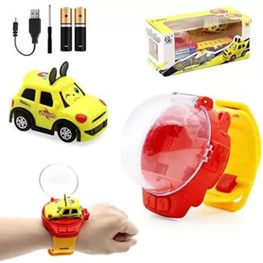 Mini Remote Control Car Watch Die Cast Metal Car Toy for kids