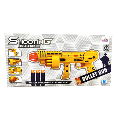 Battery Operated Soft Bullet Shotting Gun toy for Kids