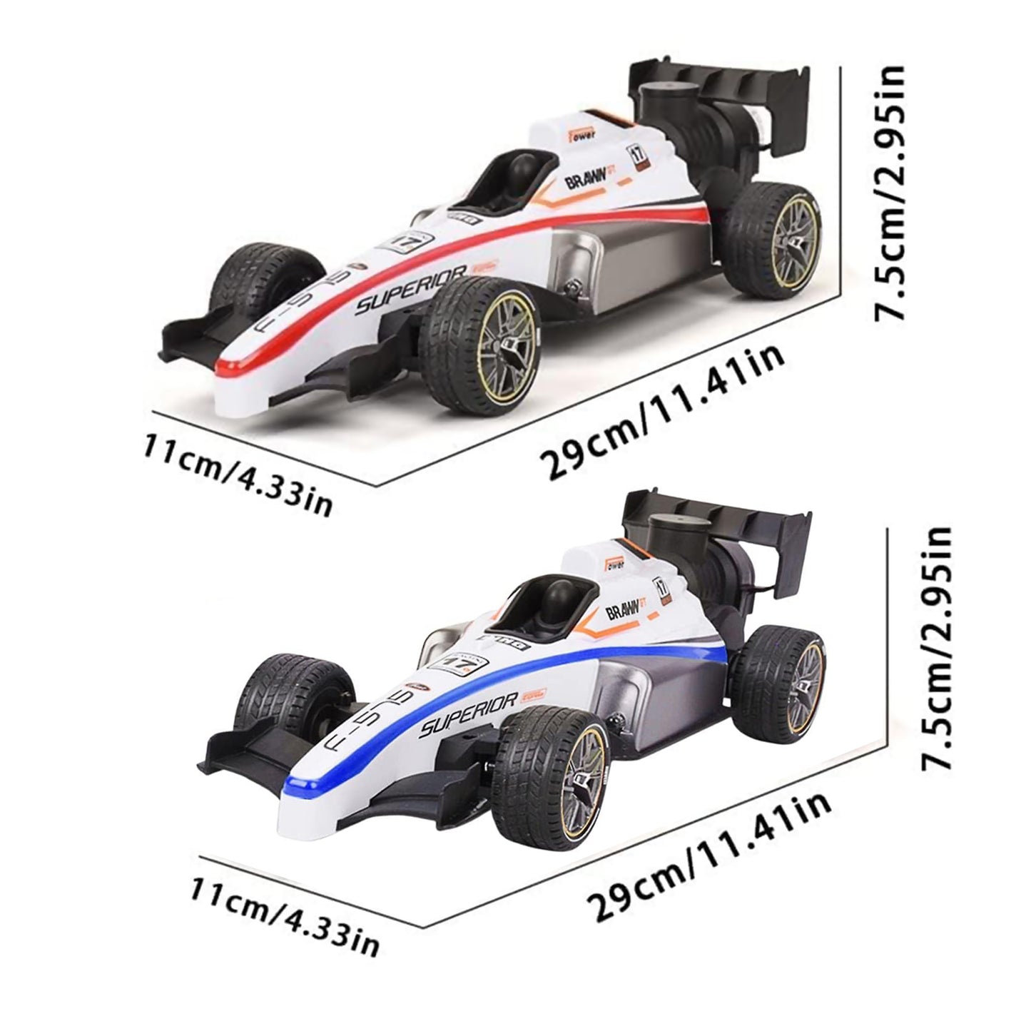 Mini Formula One: 1:14 Scale Car with Ready-to-Race Performance