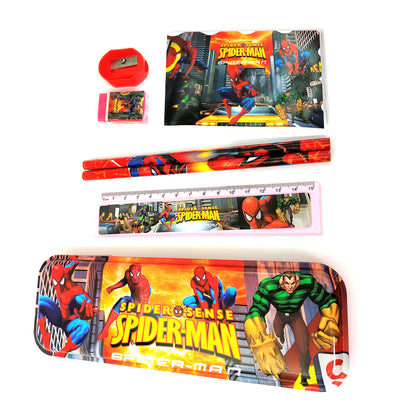 Spiderman  Bag School Stationery Kit Gift Pack for Kids