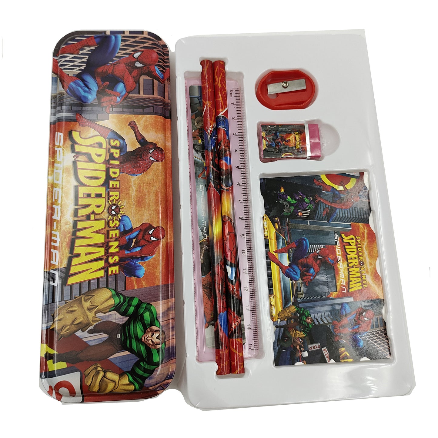 Spiderman  Bag School Stationery Kit Gift Pack for Kids