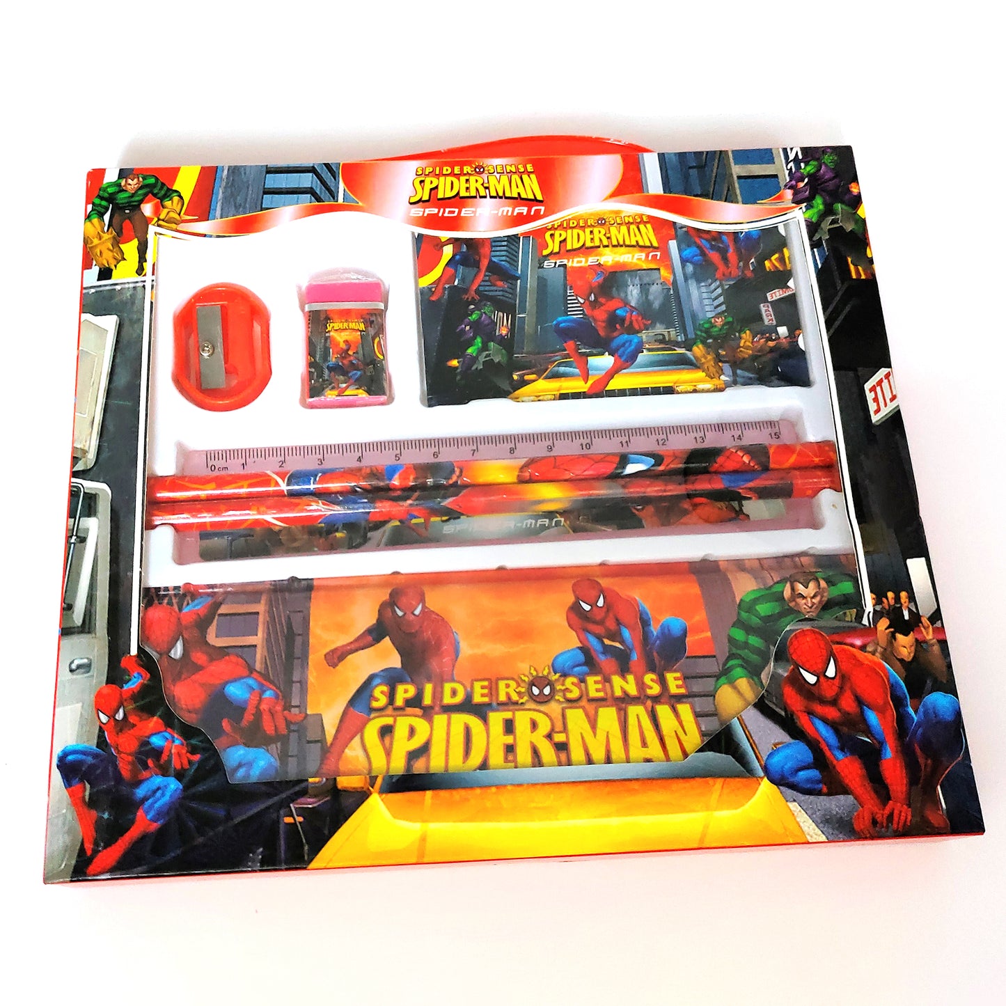 Spiderman  Bag School Stationery Kit Gift Pack for Kids